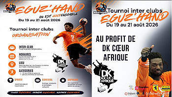 Acteurs Locaux d'Eguzon - Eguz'Hand avec Daouda Karaboué, le RDV que les HandBalleurs ne peuvent pas manquer du 16 au 21 aout 2026