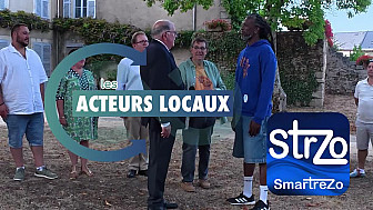 TvLocale des Acteurs Locaux 36 -  beaucoup d'émotion avec Daouda KARABOUÉ joueur de Handball multi-titré à la Mairie d'Eguzon-Chantôme 